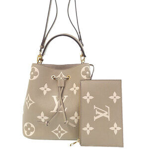 Louis Vuitton Bicolor Monogram Empreinte NeoNoe Bag